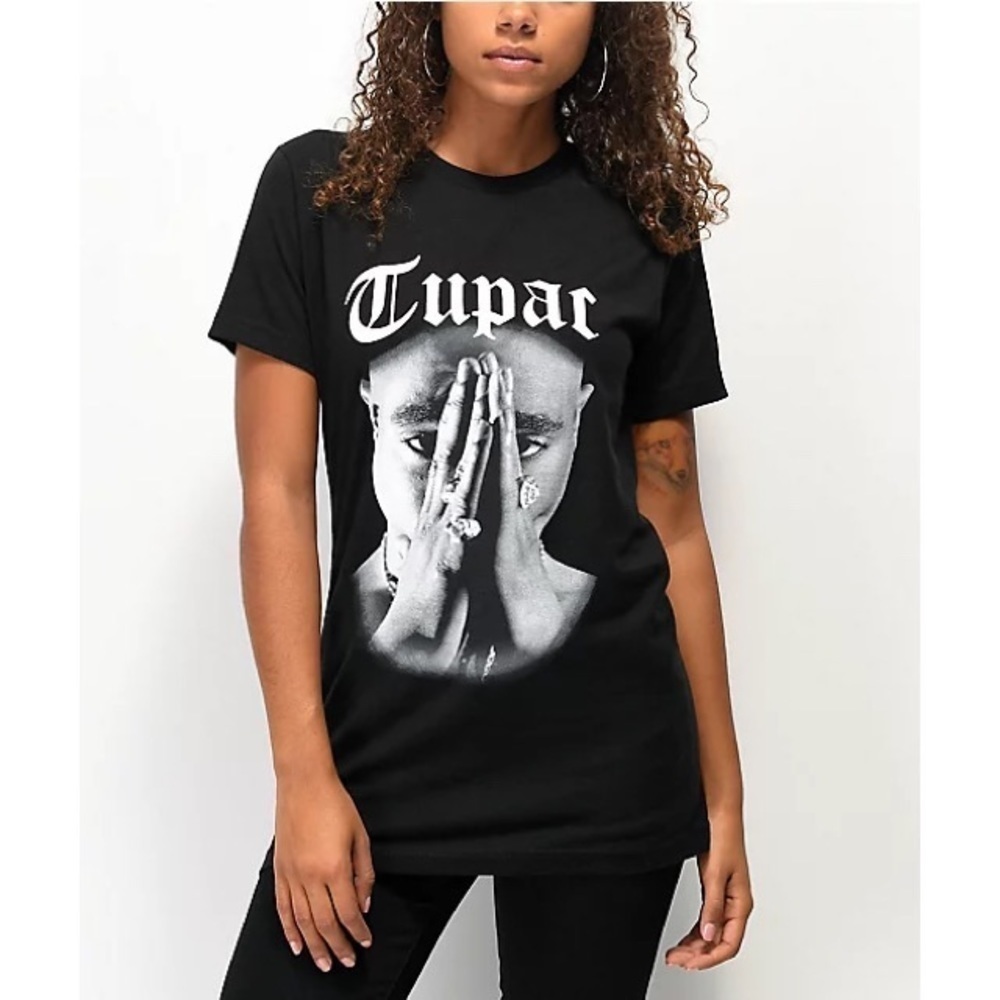 Tupac x Cross Colours Tee Size Small